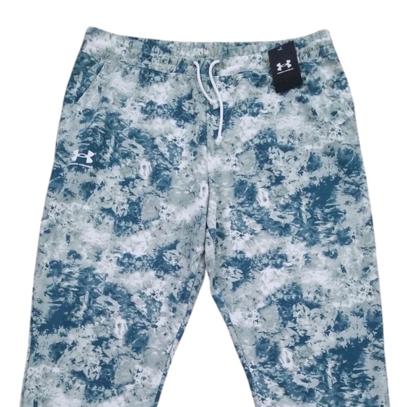 Under Armour Women's Rival Terry Fleece Print Jogger Pants Size‎ XL NEW - Picture 5 of 16